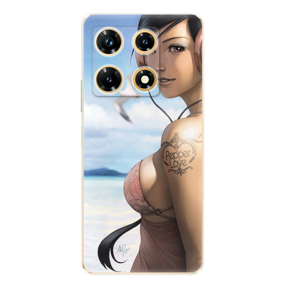 Odolné silikónové puzdro iSaprio - Girl 02 - Infinix Note 30 PRO