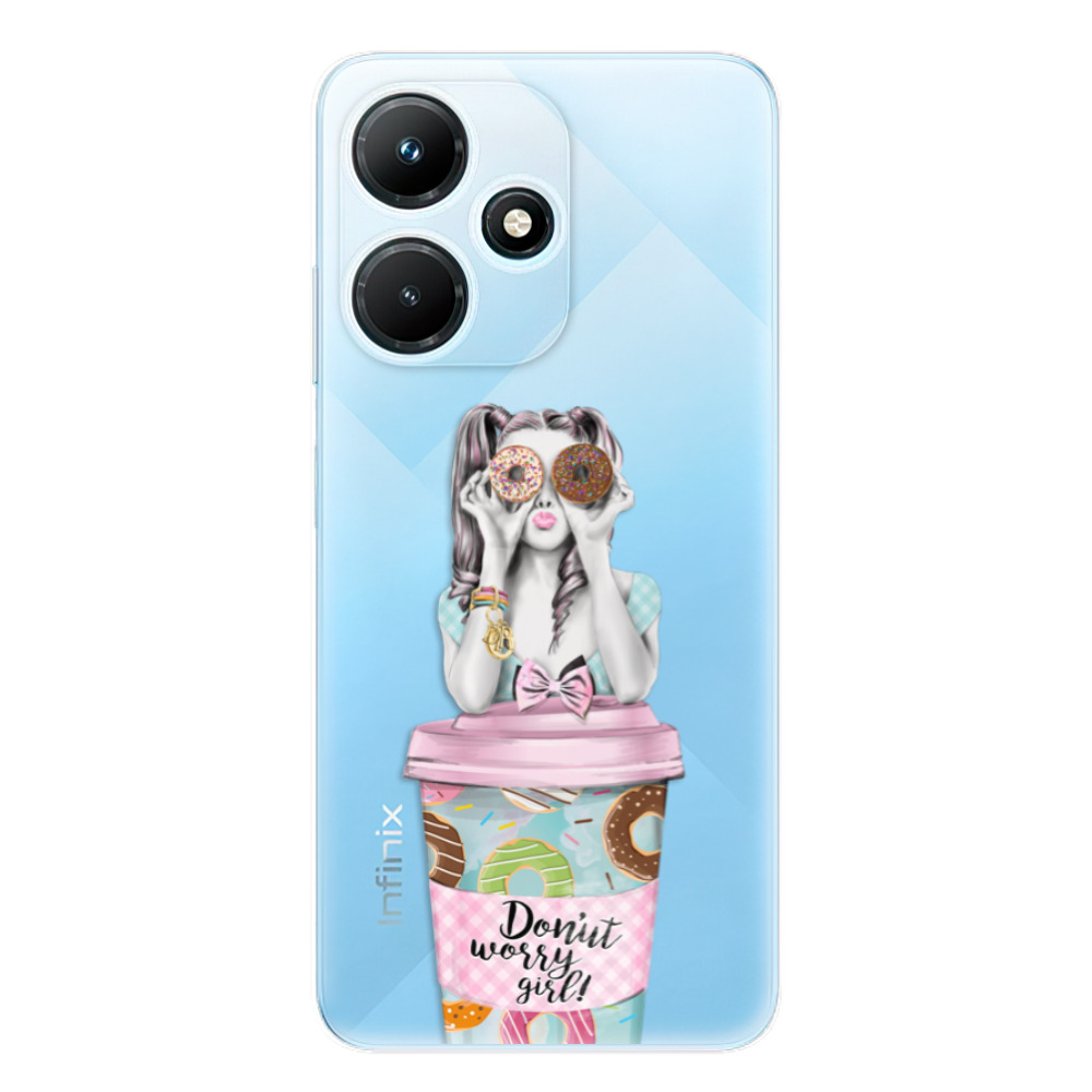 Odolné silikónové puzdro iSaprio - Donut Worry - Infinix Hot 30i