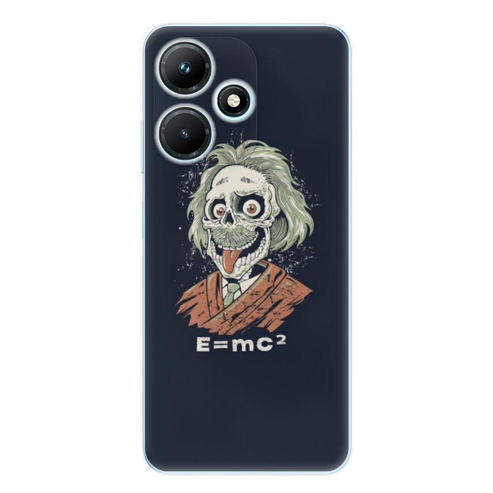 Odolné silikónové puzdro iSaprio - Einstein 01 - Infinix Hot 30i