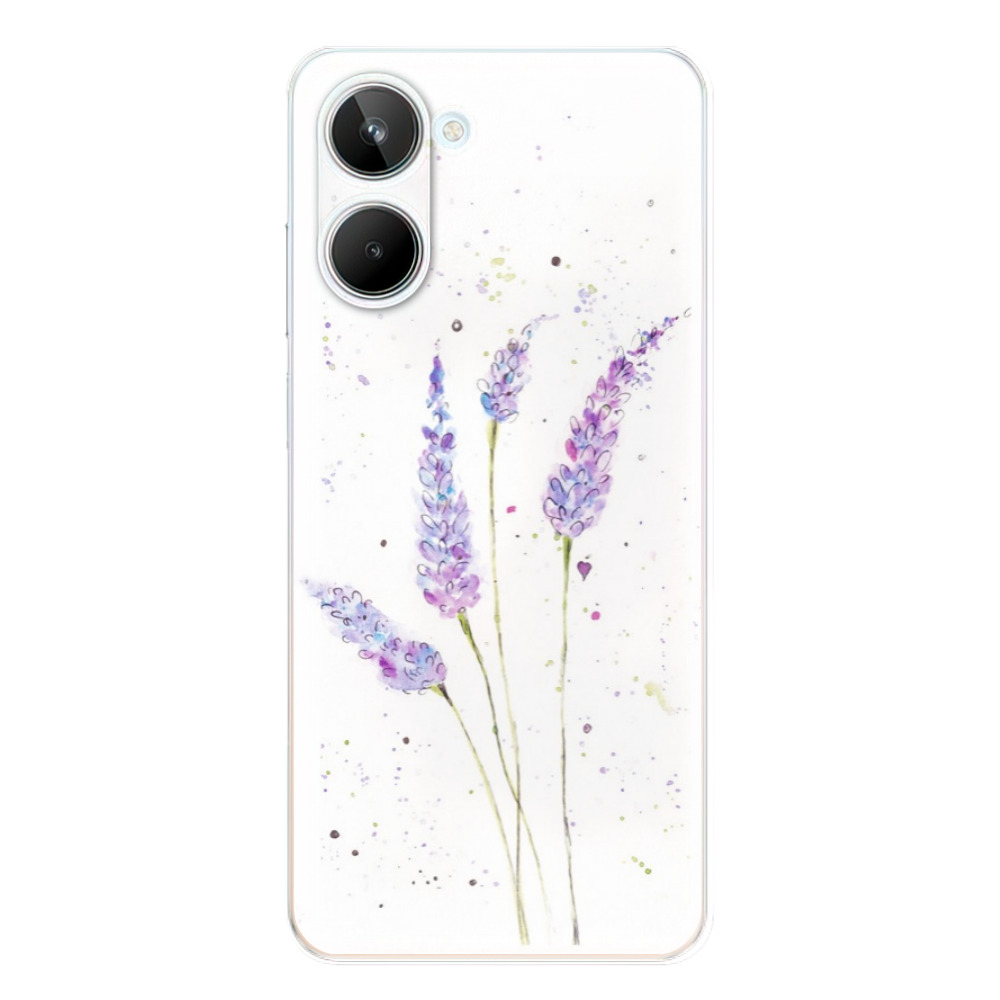 Odolné silikónové puzdro iSaprio - Lavender - Realme 10