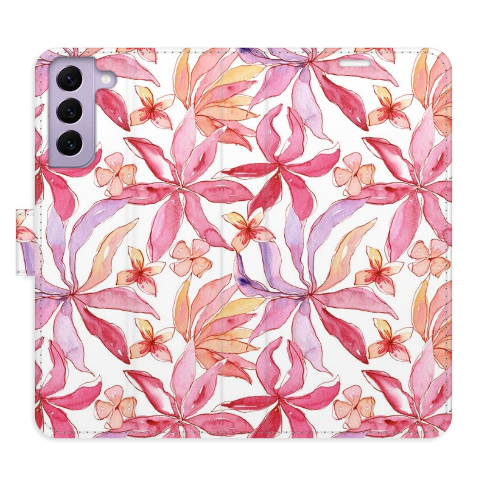 Flipové puzdro iSaprio - Flower Pattern 10 - Samsung Galaxy S22 5G