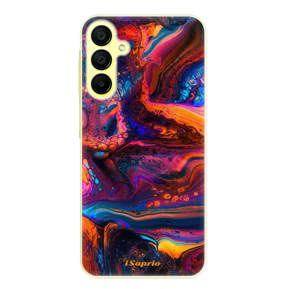 Odolné silikónové puzdro iSaprio - Abstract Paint 02 - Samsung Galaxy A15 / A15 5G