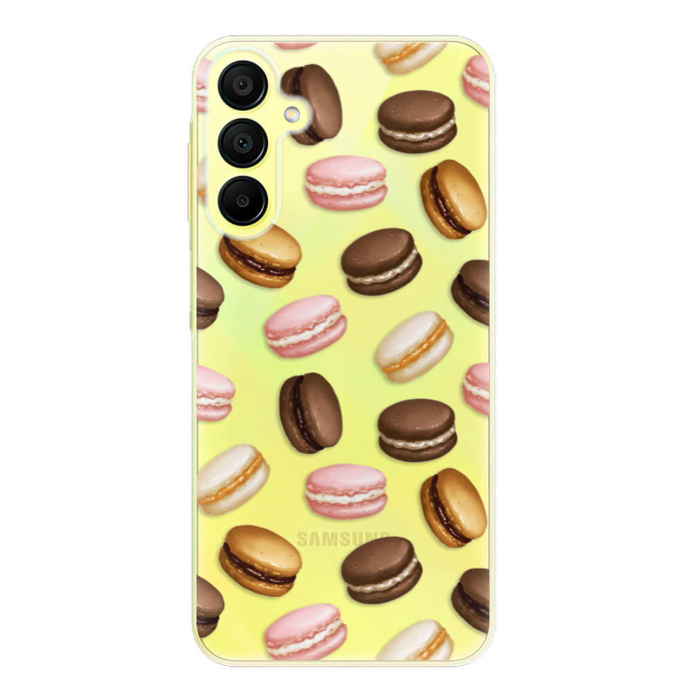 Odolné silikónové puzdro iSaprio - Macaron Pattern - Samsung Galaxy A15 / A15 5G