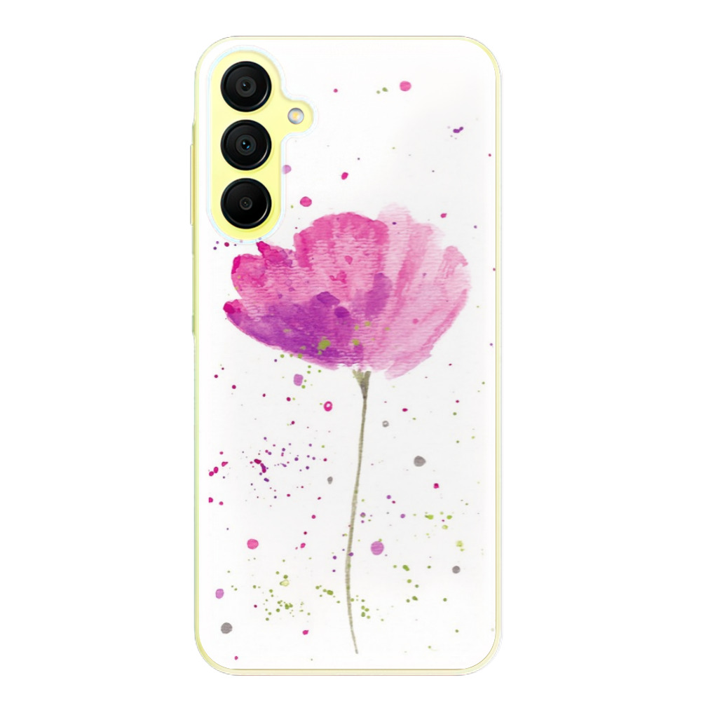 Odolné silikónové puzdro iSaprio - Poppies - Samsung Galaxy A15 / A15 5G