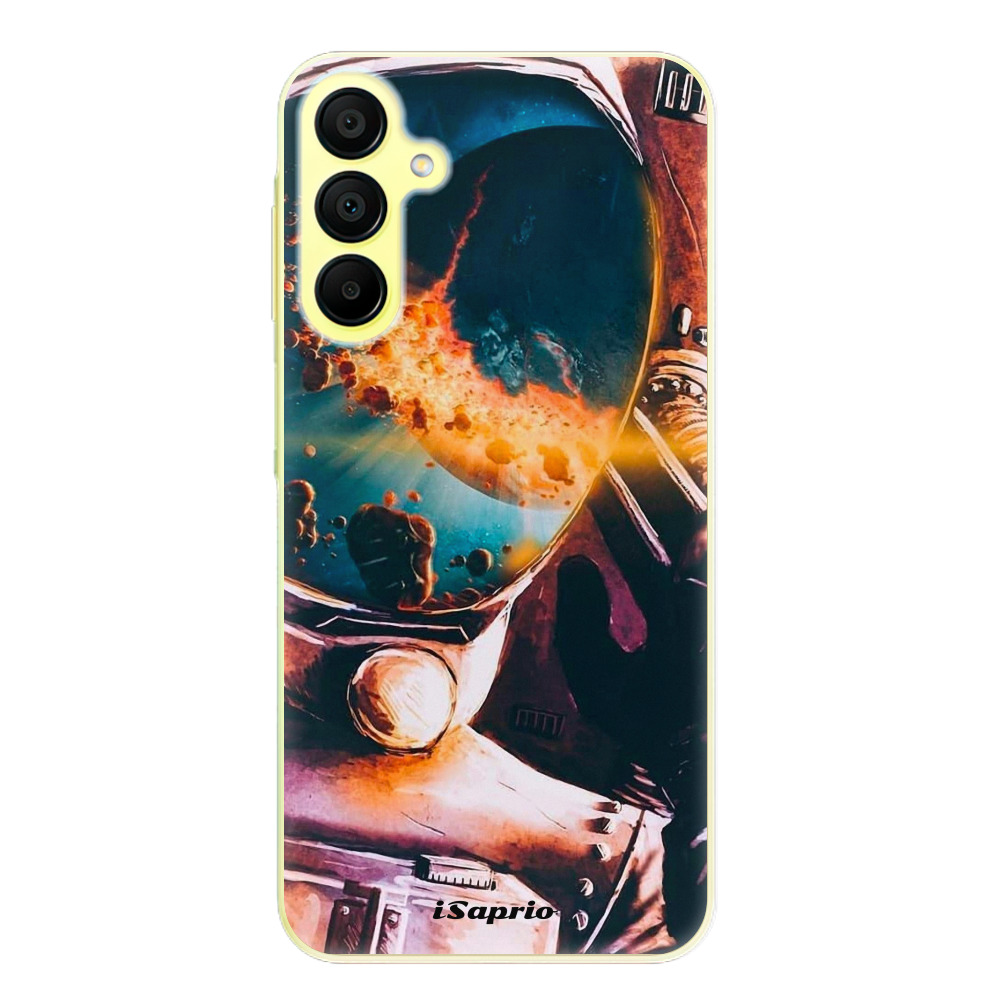 Odolné silikónové puzdro iSaprio - Astronaut 01 - Samsung Galaxy A15 / A15 5G