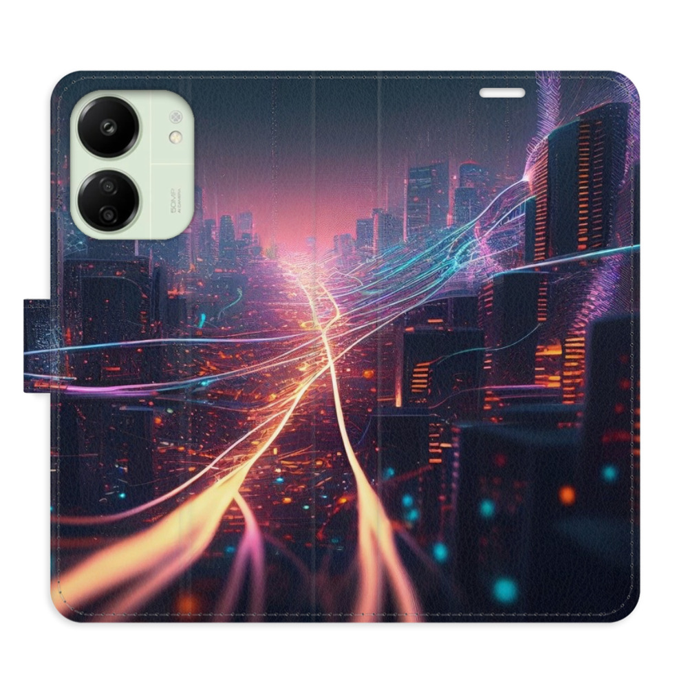 Flipové puzdro iSaprio - Modern City - Xiaomi Redmi 13C