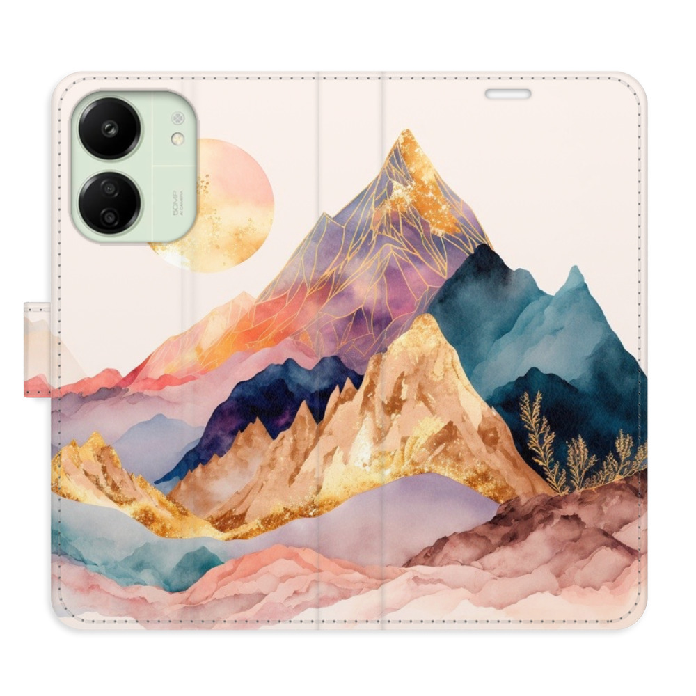 Flipové puzdro iSaprio - Beautiful Mountains - Xiaomi Redmi 13C