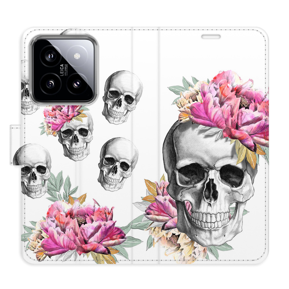Flipové puzdro iSaprio - Crazy Skull - Xiaomi 14