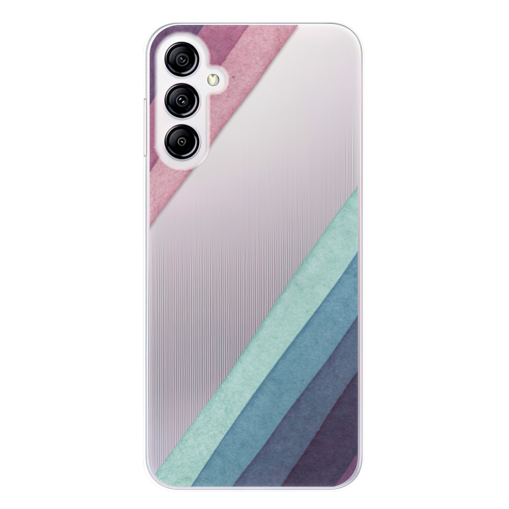 Odolné silikónové puzdro iSaprio - Glitter Stripes 01 - Samsung Galaxy A14 / A14 5G