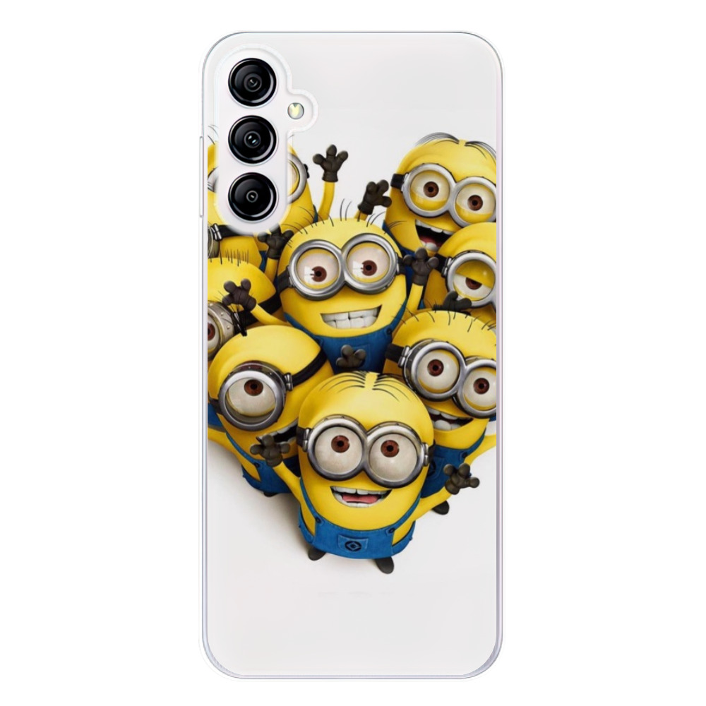 Odolné silikónové puzdro iSaprio - Mimons 01 - Samsung Galaxy A14 / A14 5G