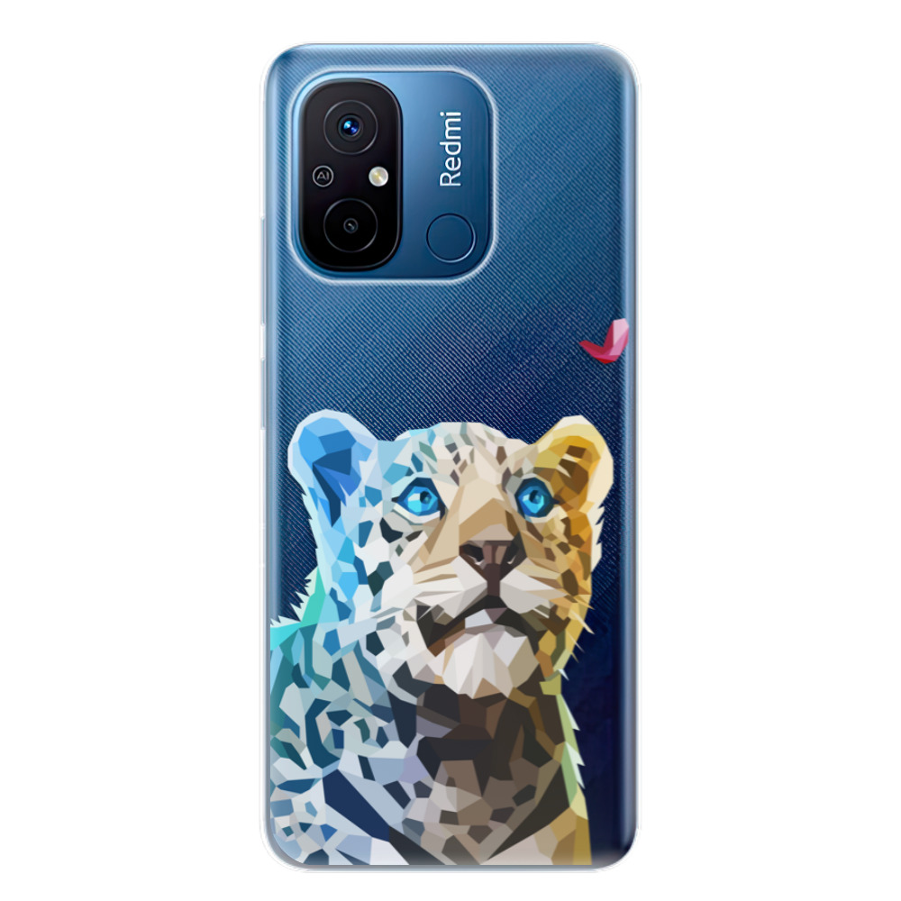 Odolné silikónové puzdro iSaprio - Leopard With Butterfly - Xiaomi Redmi 12C