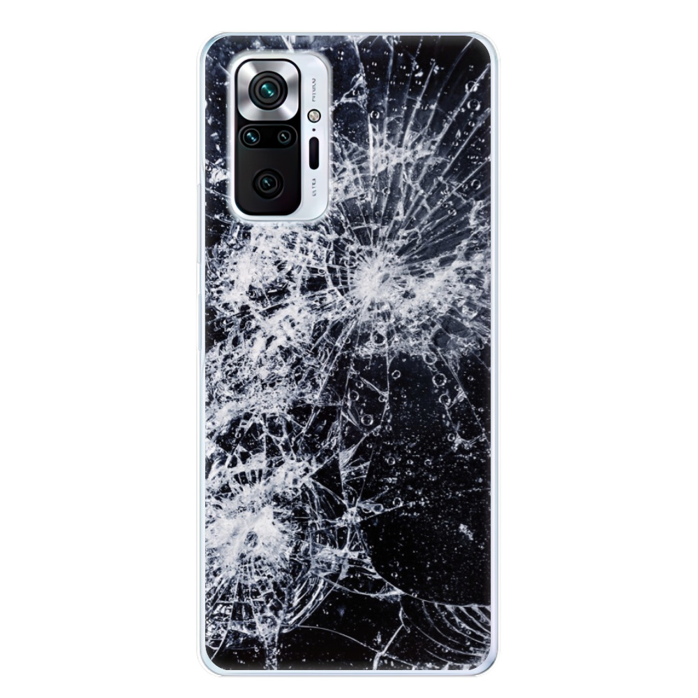 Odolné silikónové puzdro iSaprio - Cracked - Xiaomi Redmi Note 10 Pro