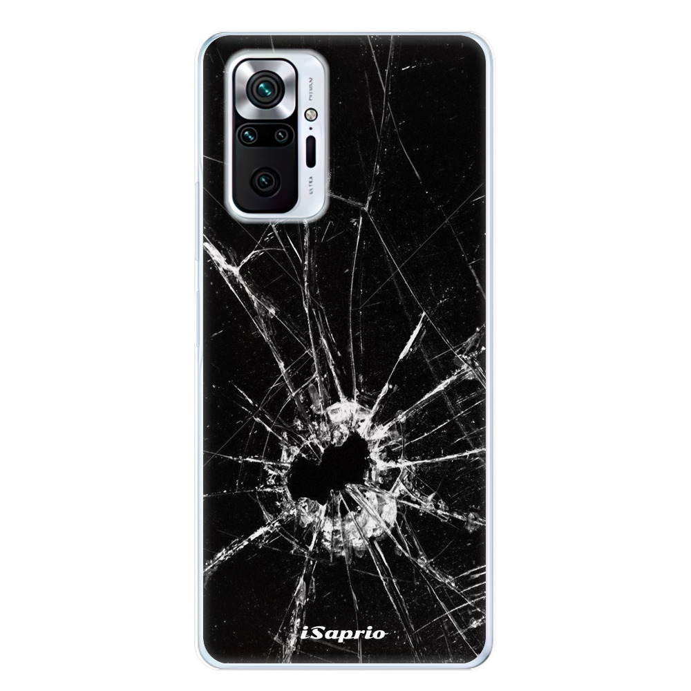 Odolné silikónové puzdro iSaprio - Broken Glass 10 - Xiaomi Redmi Note 10 Pro