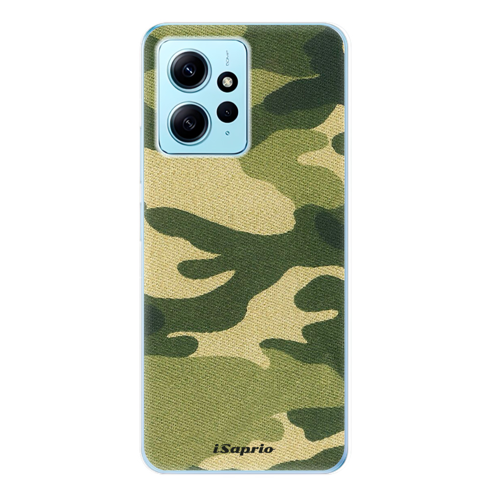 Odolné silikónové puzdro iSaprio - Green Camuflage 01 - Xiaomi Redmi Note 12 5G