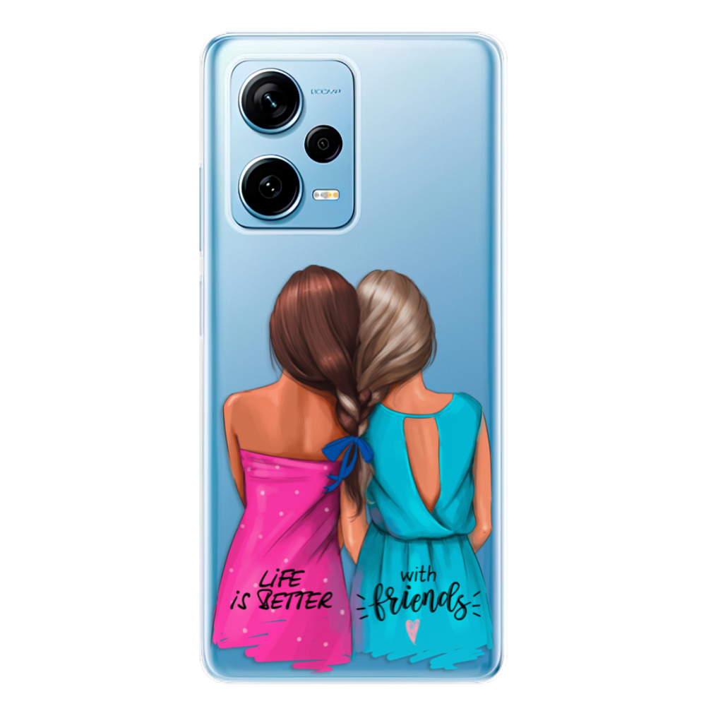 Odolné silikónové puzdro iSaprio - Best Friends - Xiaomi Redmi Note 12 Pro+ 5G