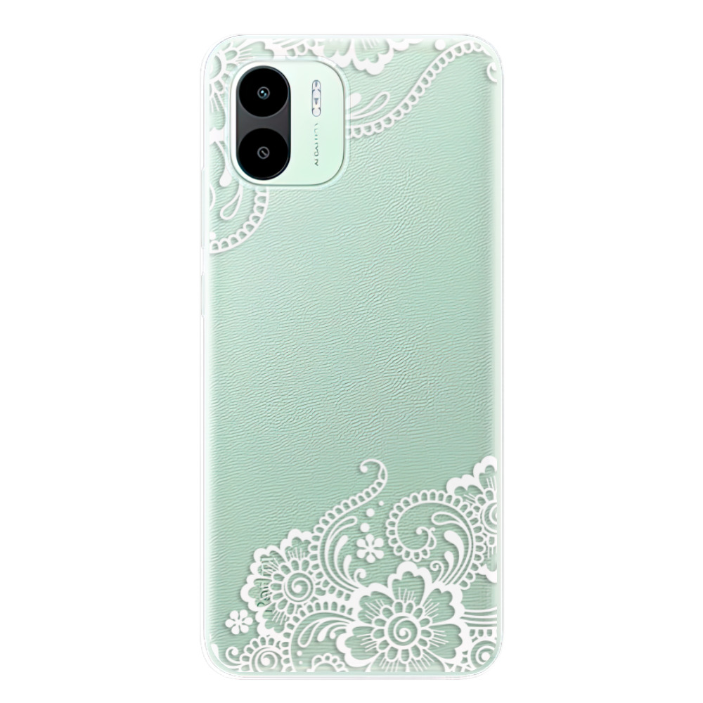 Odolné silikónové puzdro iSaprio - White Lace 02 - Xiaomi Redmi A1 / A2
