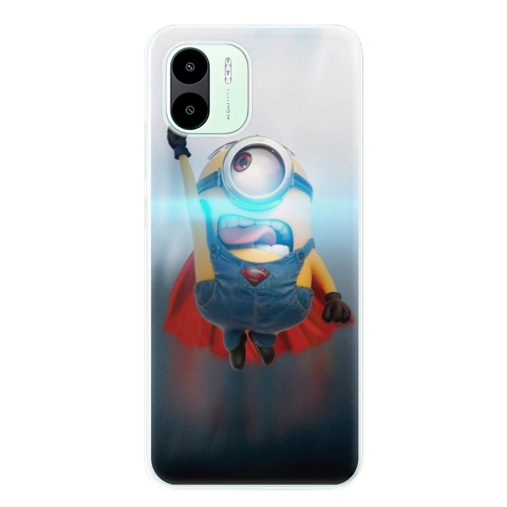 Odolné silikónové puzdro iSaprio - Mimons Superman 02 - Xiaomi Redmi A1 / A2