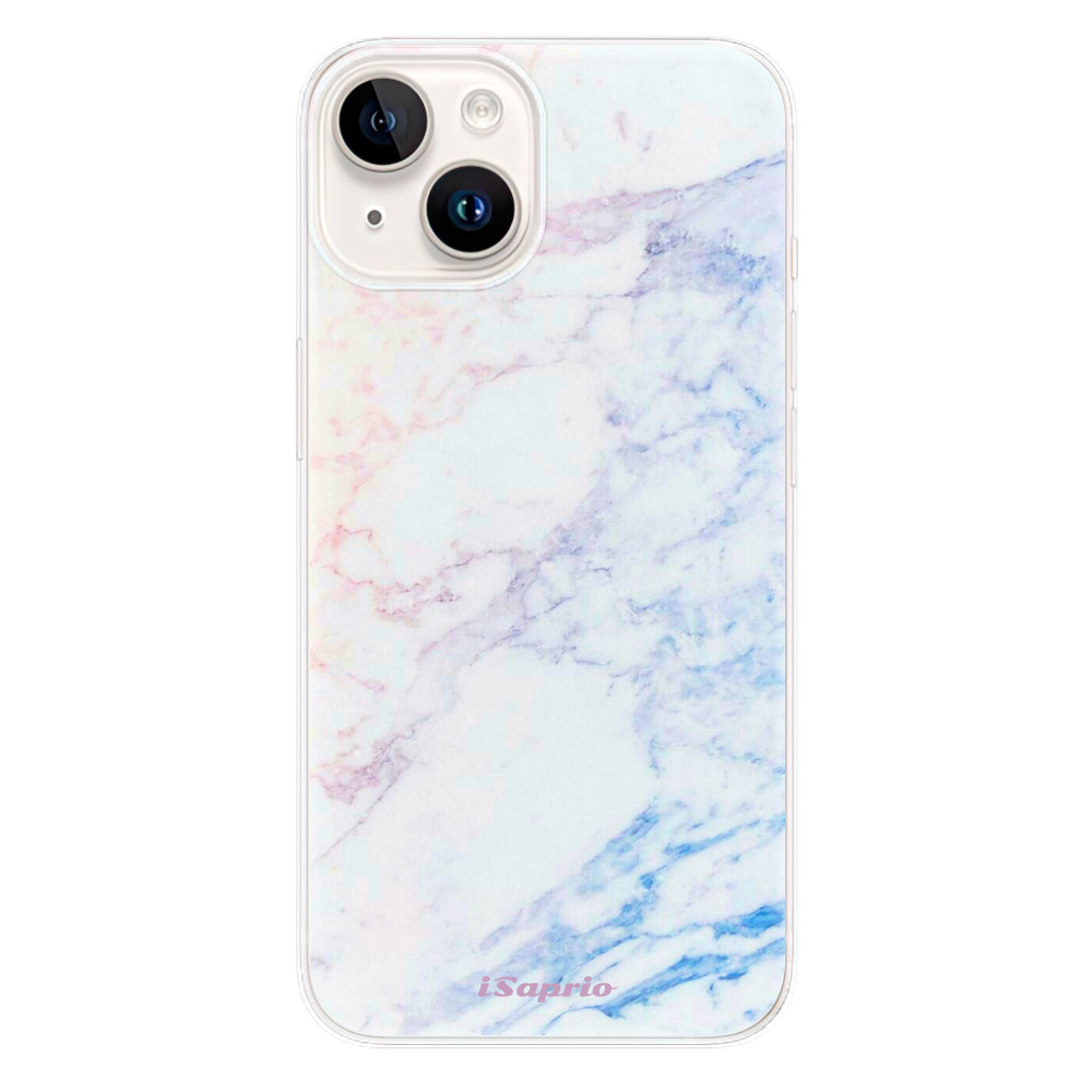 Odolné silikónové puzdro iSaprio - Raibow Marble 10 - iPhone 15