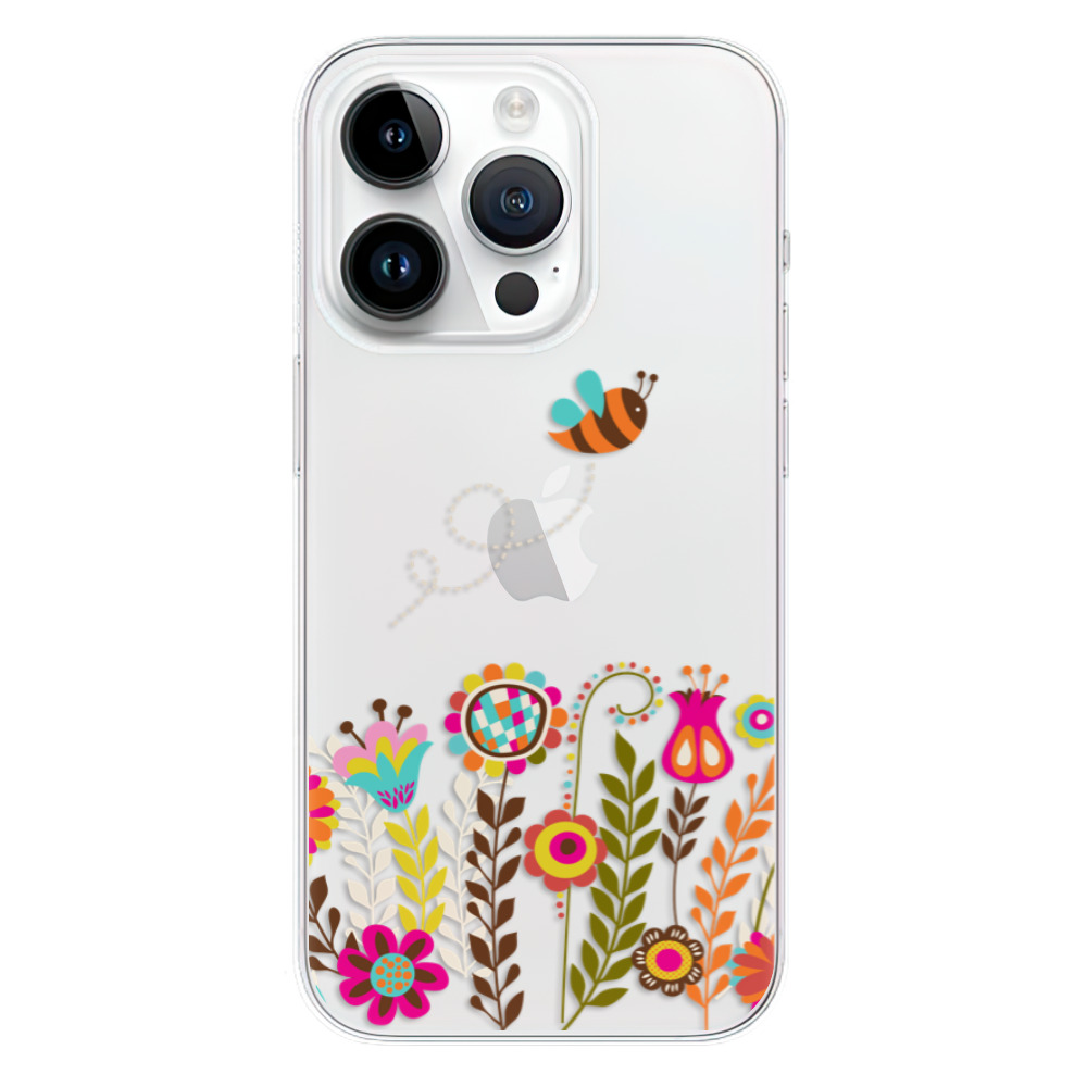 Odolné silikónové puzdro iSaprio - Bee 01 - iPhone 15 Pro