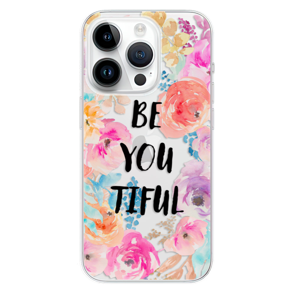 Odolné silikónové puzdro iSaprio - BeYouTiful - iPhone 15 Pro