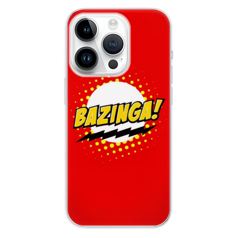 Odolné silikónové puzdro iSaprio - Bazinga 01 - iPhone 15 Pro