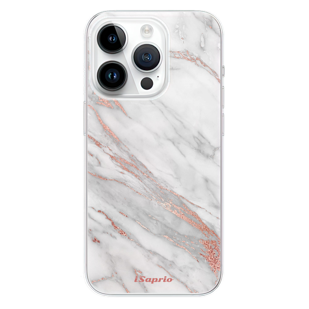 Odolné silikónové puzdro iSaprio - RoseGold 11 - iPhone 15 Pro
