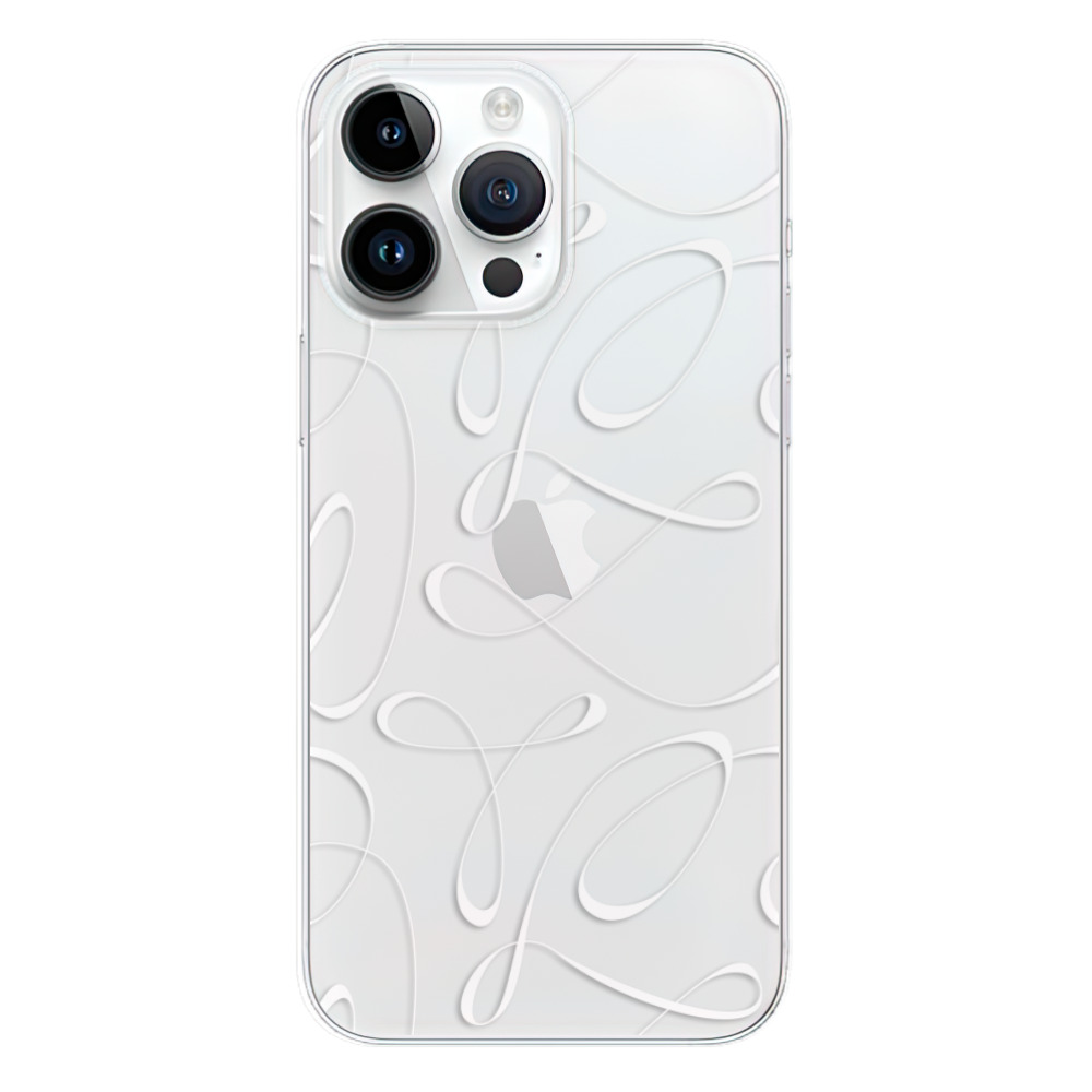 Odolné silikónové puzdro iSaprio - Fancy - white - iPhone 15 Pro Max
