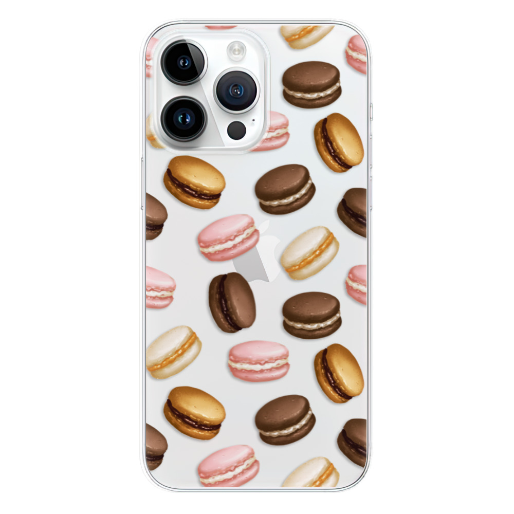 Odolné silikónové puzdro iSaprio - Macaron Pattern - iPhone 15 Pro Max