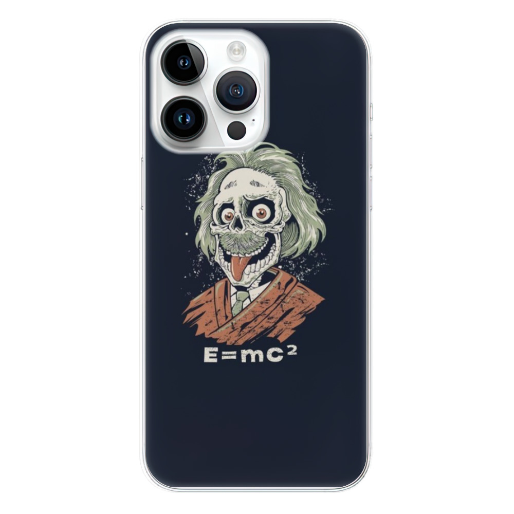 Odolné silikónové puzdro iSaprio - Einstein 01 - iPhone 15 Pro Max