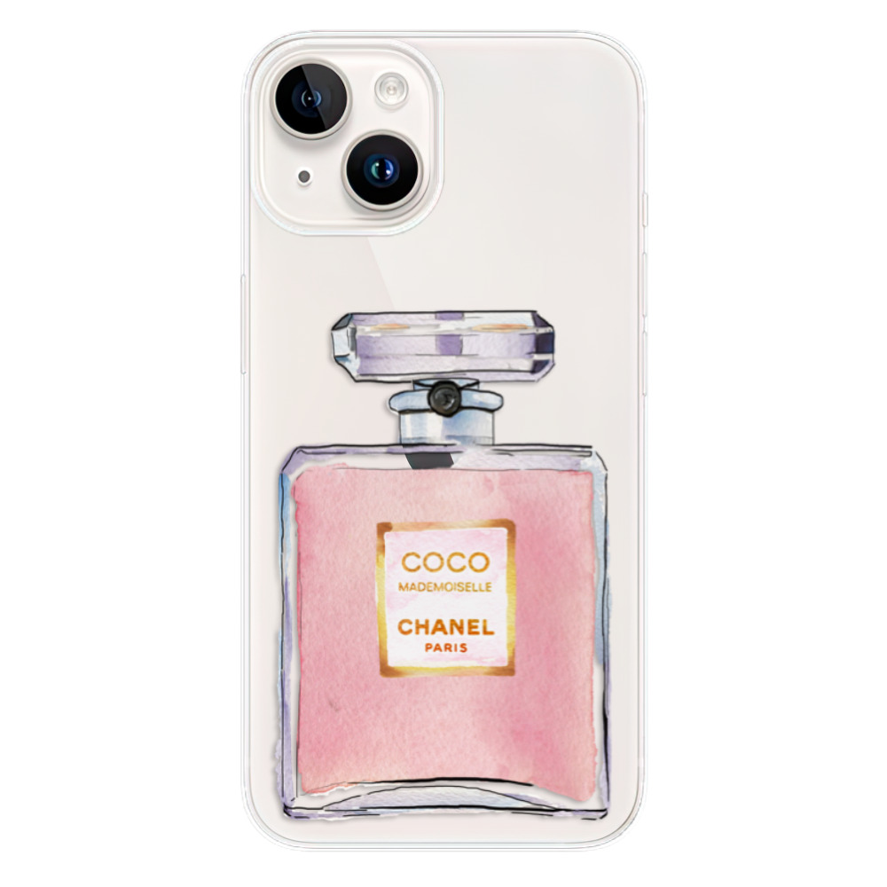 Odolné silikónové puzdro iSaprio - Chanel Rose - iPhone 15 Plus
