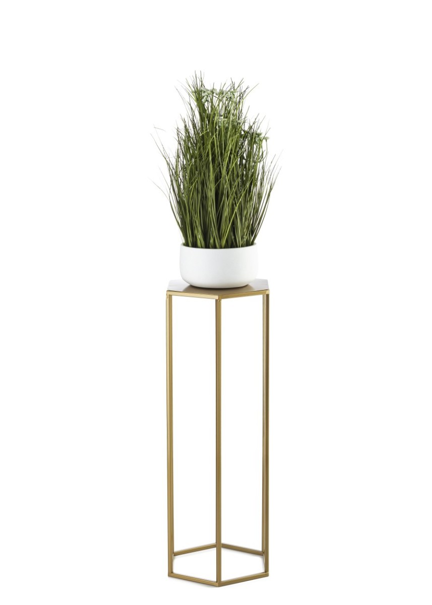 Květinový stojan LOFTSTYLE I 70 cm zlatý