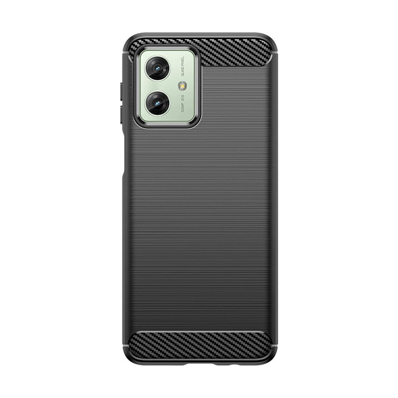IZMAEL Motorola Moto G54 Puzdro Carbon Bush TPU  KP30812 čierna