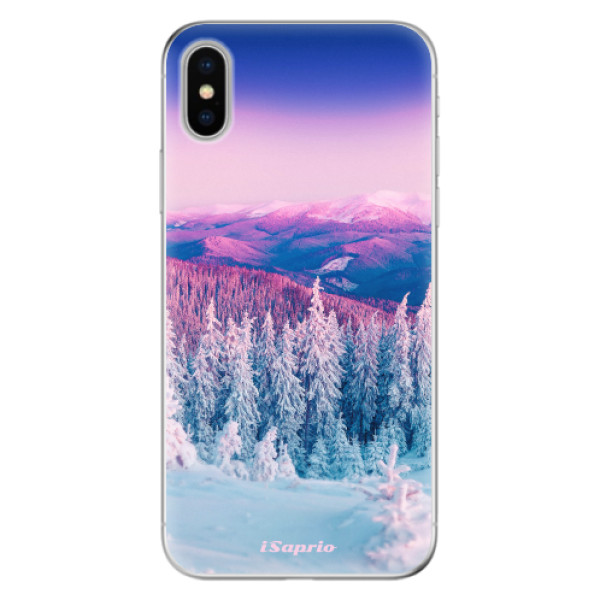 Odolné silikónové puzdro iSaprio - Winter 01 - iPhone X