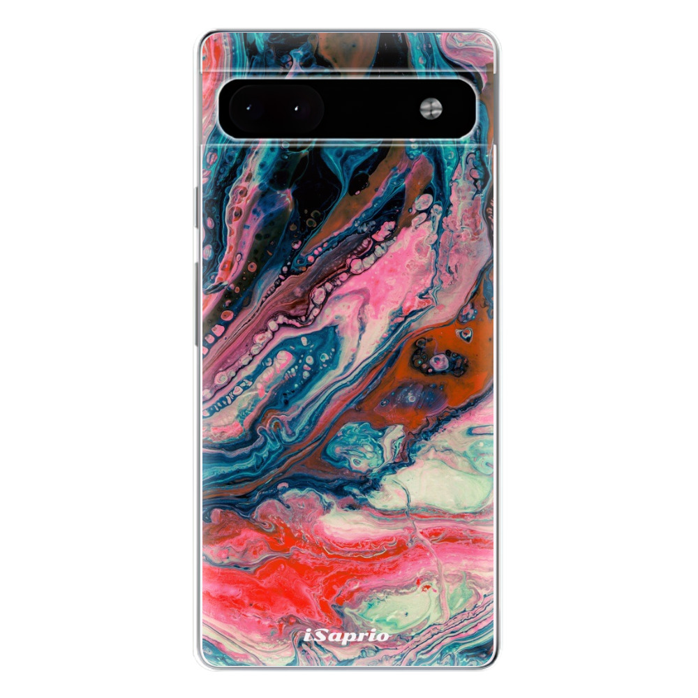 Odolné silikónové puzdro iSaprio - Abstract Paint 01 - Google Pixel 6a 5G