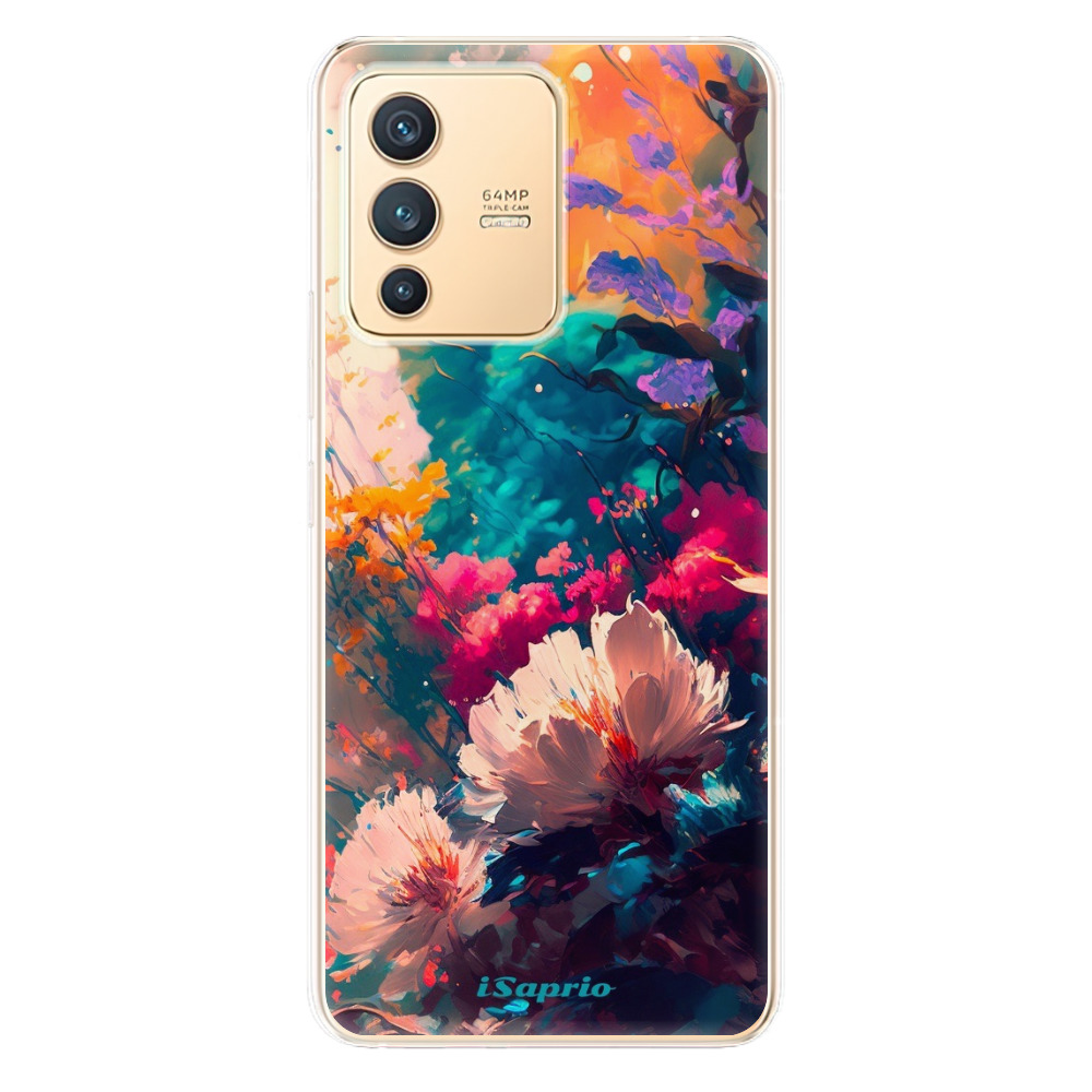 Odolné silikónové puzdro iSaprio - Flower Design - Vivo V23 5G