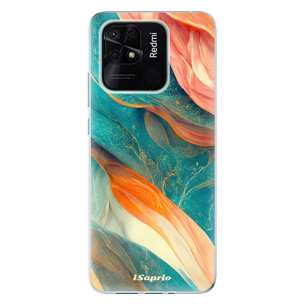 Odolné silikónové puzdro iSaprio - Abstract Marble - Xiaomi Redmi 10C