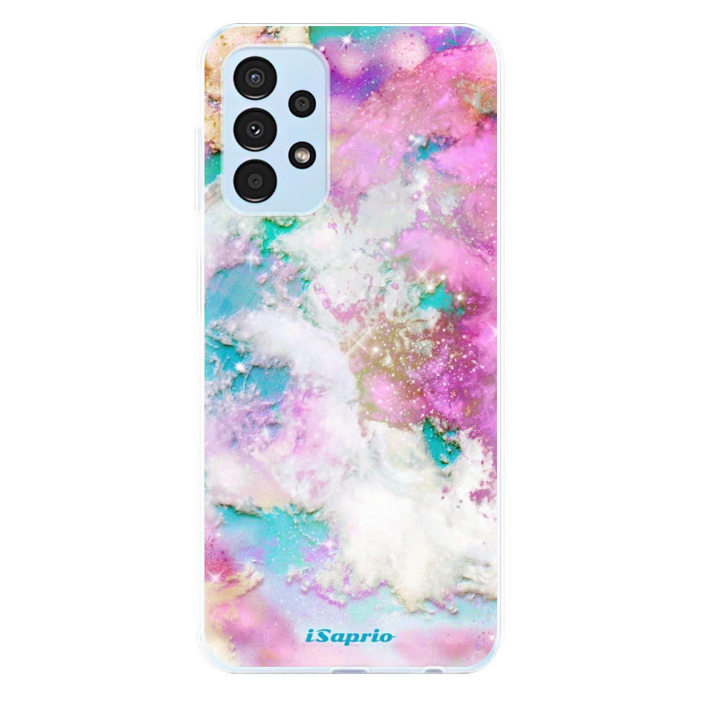 Odolné silikónové puzdro iSaprio - Galactic Paper - Samsung Galaxy A13
