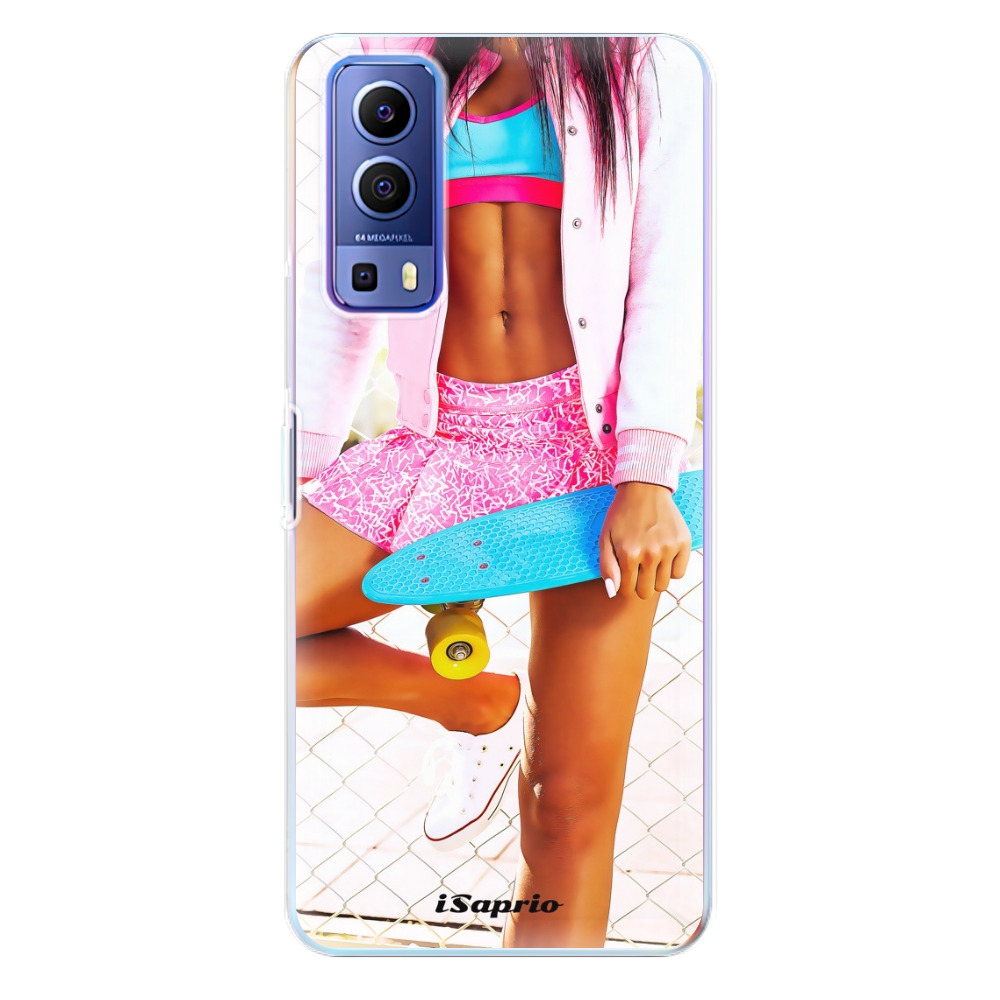 Odolné silikónové puzdro iSaprio - Skate girl 01 - Vivo Y72 5G