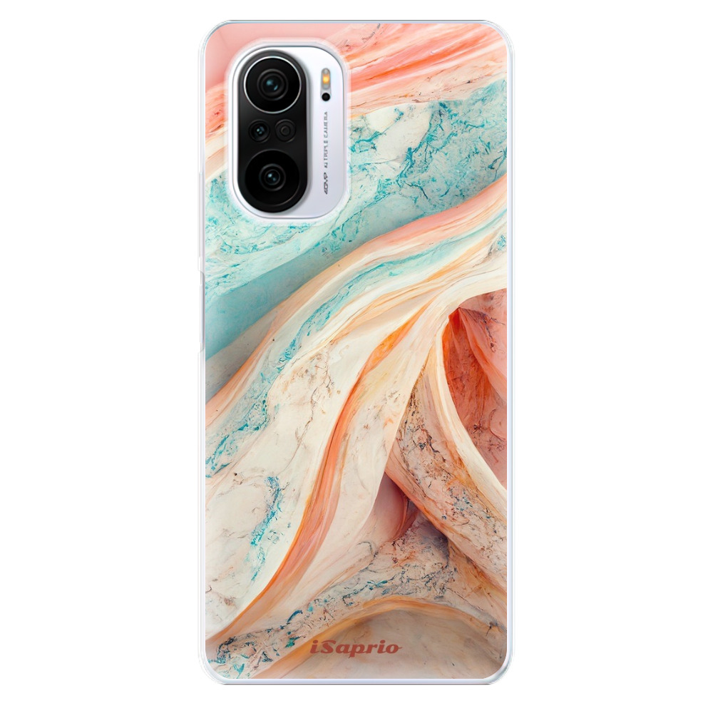 Odolné silikónové puzdro iSaprio - Orange and Blue - Xiaomi Poco F3