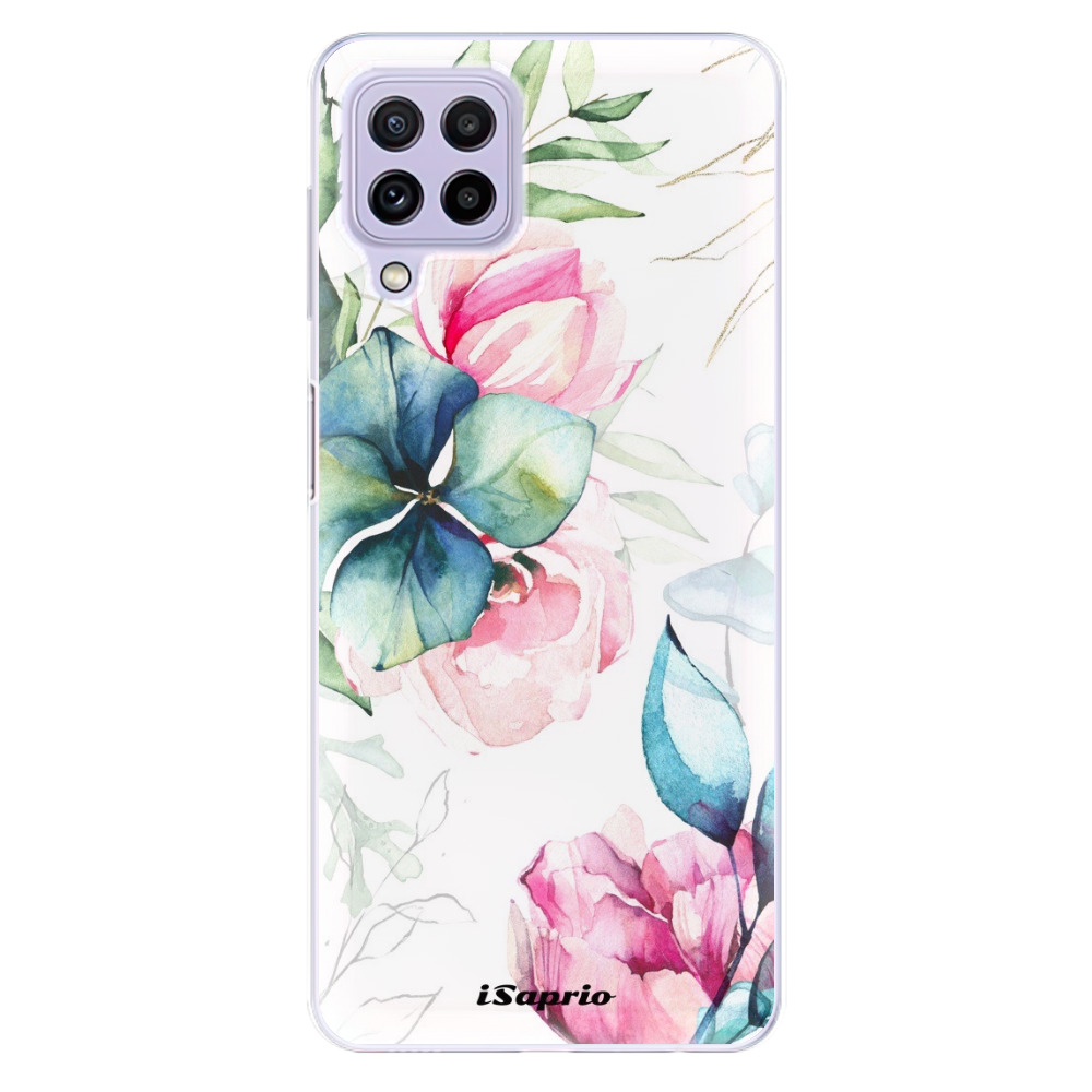 Odolné silikónové puzdro iSaprio - Flower Art 01 - Samsung Galaxy A22