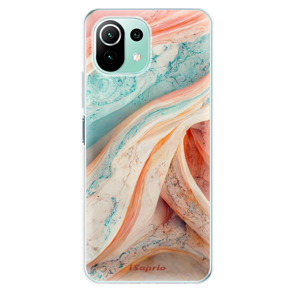 Odolné silikónové puzdro iSaprio - Orange and Blue - Xiaomi Mi 11 Lite