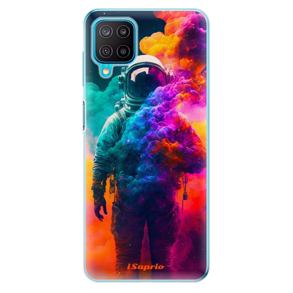 Odolné silikónové puzdro iSaprio - Astronaut in Colors - Samsung Galaxy M12