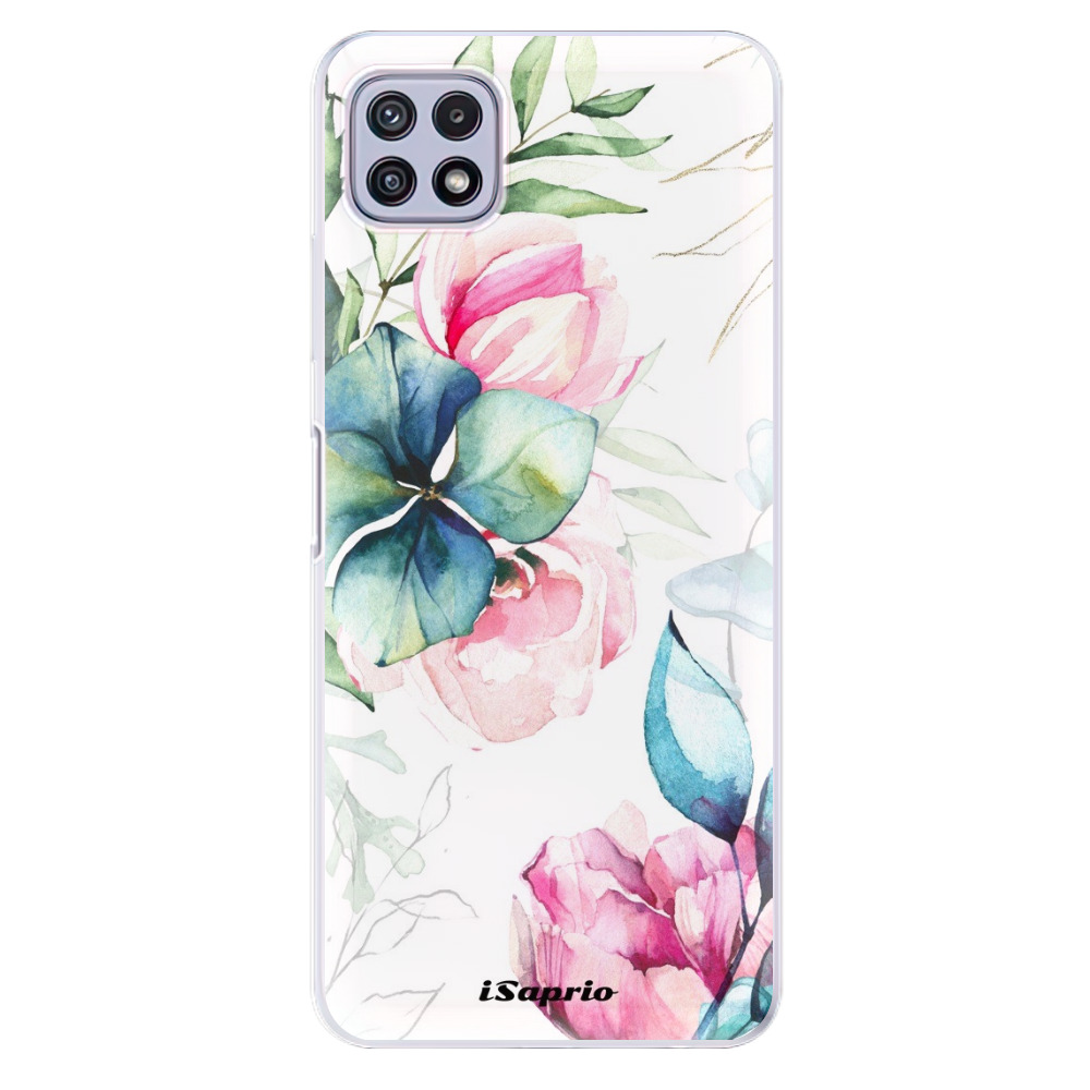 Odolné silikónové puzdro iSaprio - Flower Art 01 - Samsung Galaxy A22 5G