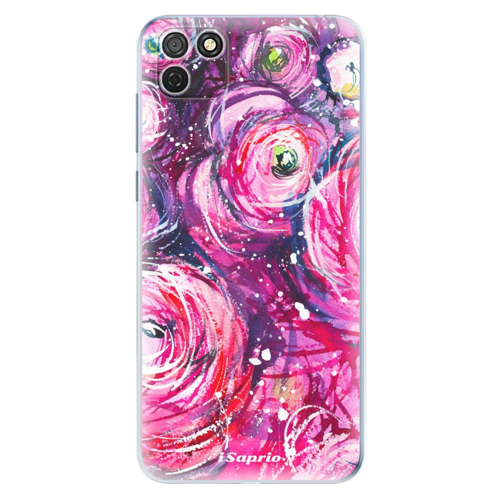 Odolné silikónové puzdro iSaprio - Pink Bouquet - Honor 9S