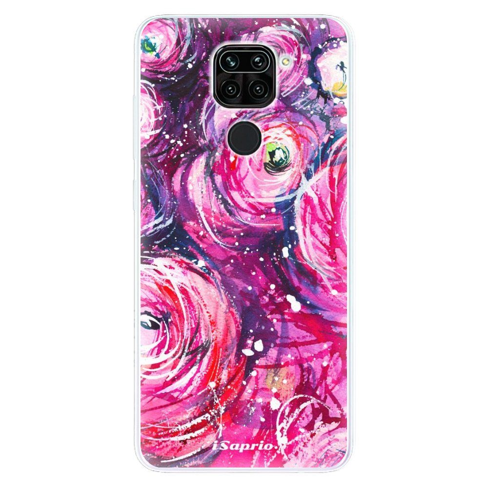 Odolné silikónové puzdro iSaprio - Pink Bouquet - Xiaomi Redmi Note 9