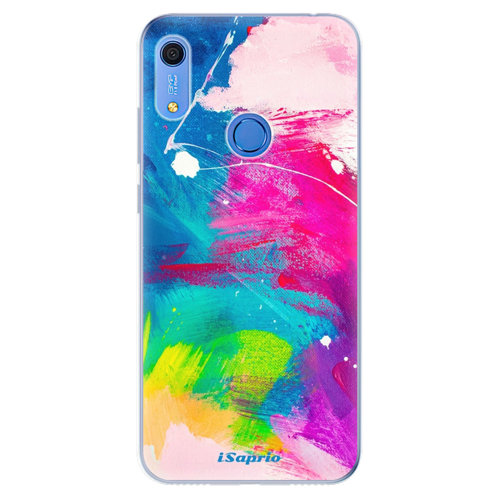 Odolné silikónové puzdro iSaprio - Abstract Paint 03 - Huawei Y6s