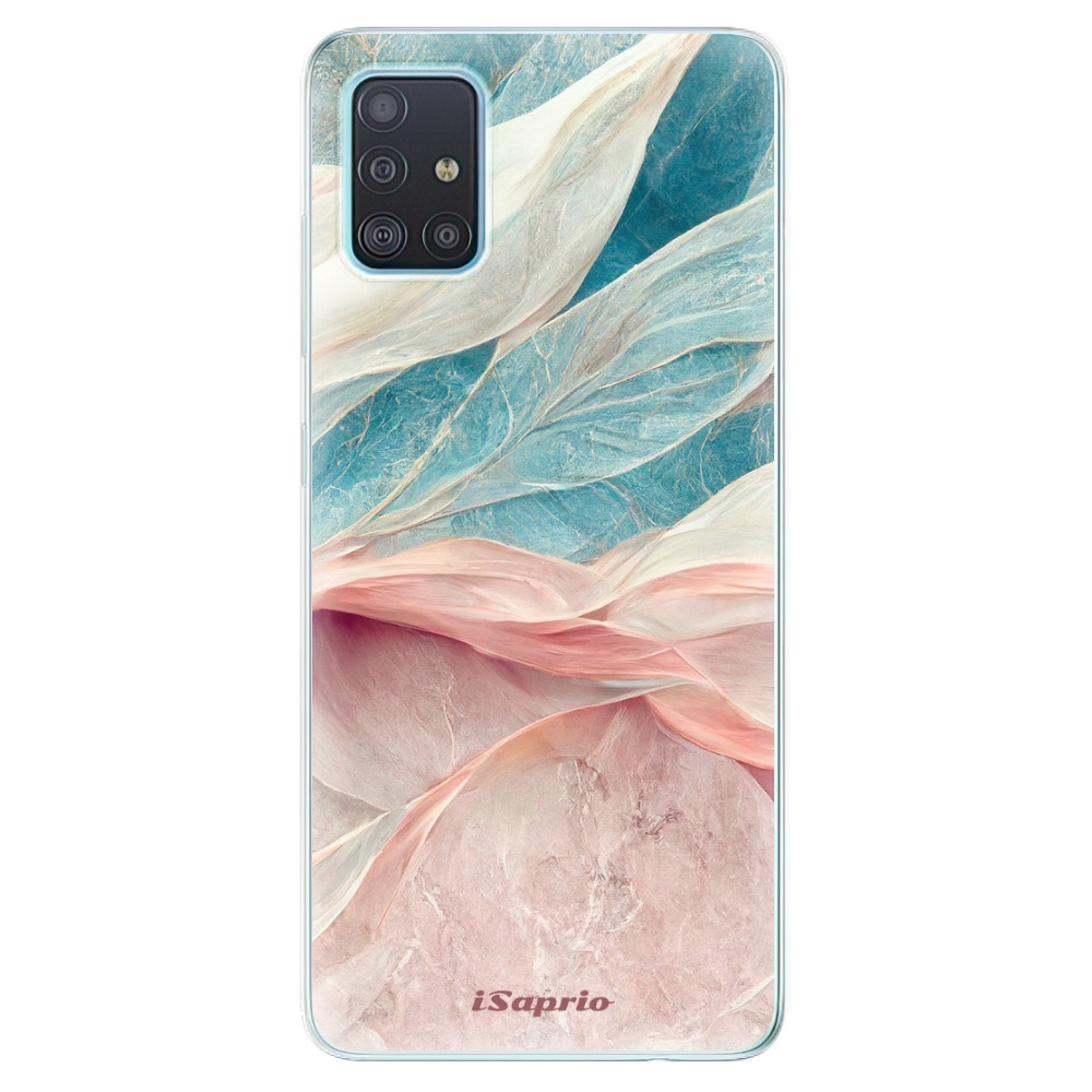 Odolné silikónové puzdro iSaprio - Pink and Blue - Samsung Galaxy A51
