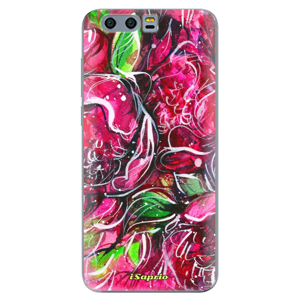 Odolné silikónové puzdro iSaprio - Burgundy - Huawei Honor 9