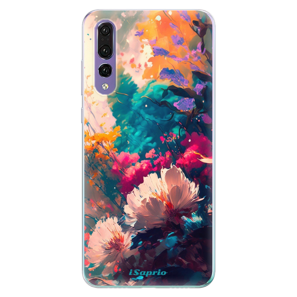 Odolné silikónové puzdro iSaprio - Flower Design - Huawei P20 Pro