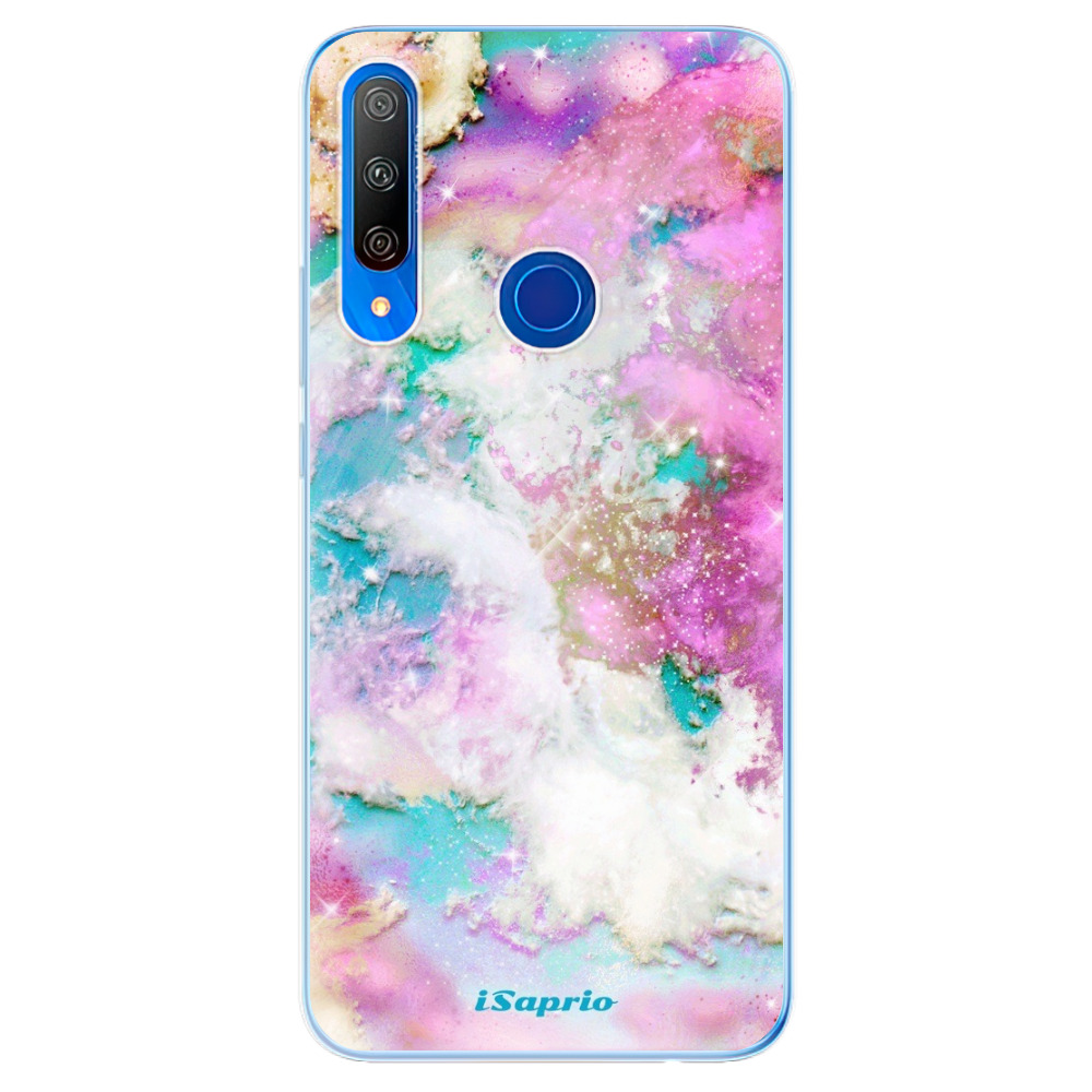 Odolné silikónové puzdro iSaprio - Galactic Paper - Huawei Honor 9X